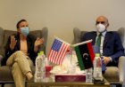 الأربد يبحث مع رئيسة غرفة التجارة الأمريكية بليبيا سبل تعزيز العلاقات بين البلدين