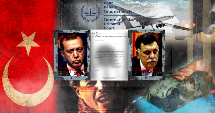 الجنائية الدولية تقبل دعوى المركز الأفرو آسيوي والمنظمة الليبية ضد جرائم أردوغان والسراج في ليبيا